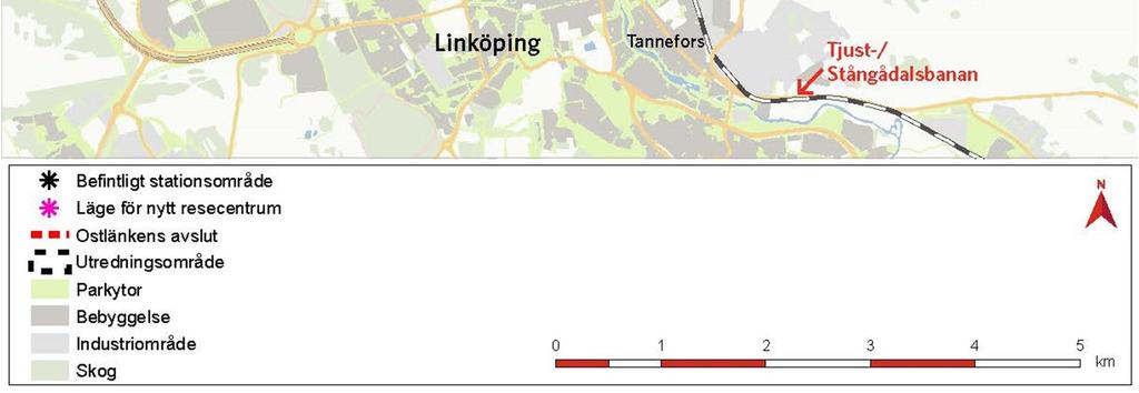 1.2 Studerade korridorer Allmänt Utredningsarbetet i JU 2010 var inriktat på korridorer ovan mark.