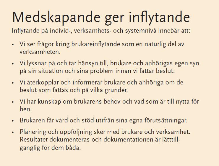 3 (5) Genomförandet Det finns olika typer av stöd beroende på vilka behov den anhörige har.