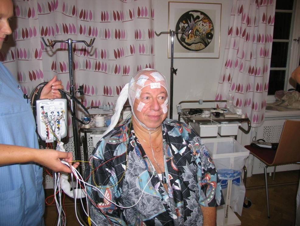 Fullnattspolysomnografi (PSG) EEG EMG EOG