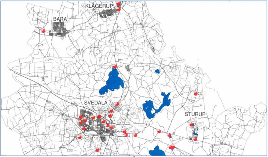 Utredning kring åtgärder för att förhindra bräddning och läckage från nödavlopp till Segeån och dess biflöden Målet med detta LOVA-projekt har varit att sammanställa tillgänglig information om