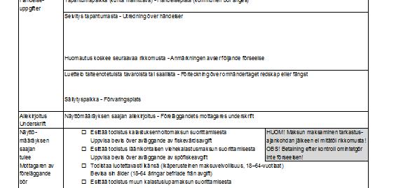 117 Händelserapport Händelserapport görs över