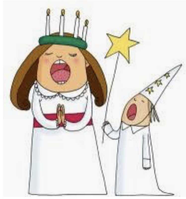 Lucia, stjärngosse, tärna eller tomte Luciafest torsdagen 13/12 kl. 18:00 - vad vill du vara i årets luciatåg? Vår härliga tradition med luciatåg fortsätter men då behöver vi deltagare.
