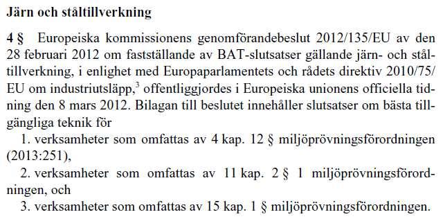 IUF för varje omgång slutsatser som