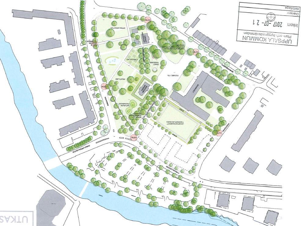 Ärendet Bakgrund och syfte Bonava Projektutveckling i Uppsala AB begär planbesked för att pröva planläggning av 110 lägenheter på fastigheten Luthagen 13:1.