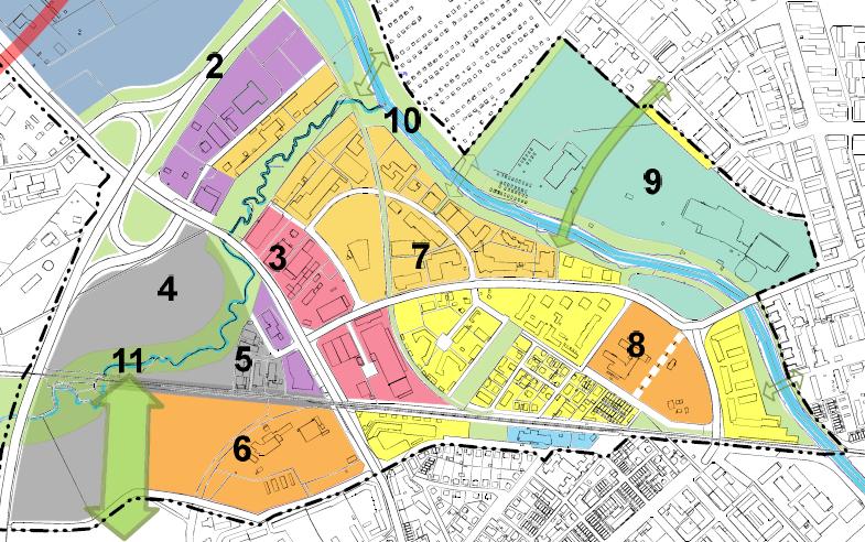 Översiktsplan Enligt översiktsplanen ligger planområdet intill stadsstråket Fyrisvallsgatan-Gamla Uppsalagatan.