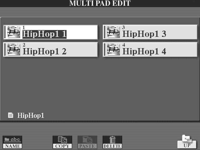 Referensdel Multi Pads Snabbguide på sidan 38 Grundläggande information kring hur man spelar Multi Pads finns förklarat i Snabbguide.