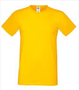 POS 1 KORTÄRMAD T-SHIRT - HERR (U) U-ringad T-shirt, Herr, 100% bomull i 165g/m2 (vit 160g/m2)