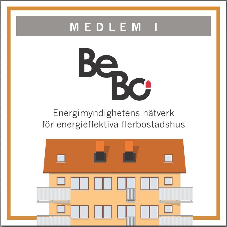 BeBo-medlemmarna: medverkar i frontlinjen vad gäller energieffektivisering i flerbostadshus får stöd för att demonstrera och utvärdera ny teknik i sina byggnader får delta i utvecklingsprojekt inom