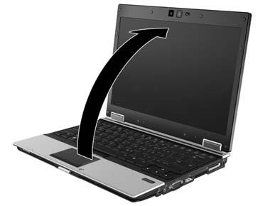 Grundläggande inställningar Låt datorn vara ansluten till nätström tills batteriet är fulladdat och batterilampan släcks.