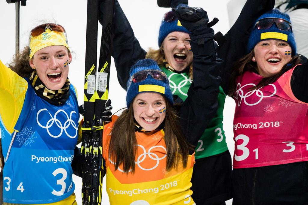 Silvermedalj Stafett OS 2018 Hanna Öberg, Anna Magnusson, Mona Brorsson och Linn Persson Internationellt arbete Från och med kongressen 2014 ingår Olle Dahlin i IBU Executive Board med ansvar för