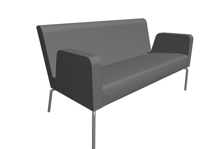 DROPP F-202 Fåtölj. Underrede i krom, vitlack (RAL9016), svartlack (RAL9005) eller silverlackerad metall. Easy-chair. Frame in chromium, white (RAL9016), black (RAL9005) or silver lacquered metal.
