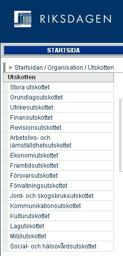 RIKSDAGSUTSKOTTEN I början av varje valperiod