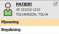 dess att den har skickats. Här visas samtliga beställningar med status skapad eller provtagning.