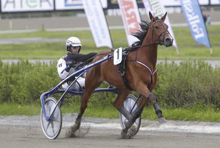 500 Wallenius Cup - 3-åringslopp ston B 101211-7 9/1640 5 17,5 144 Kajsa Frick 10.000 V75 - Klass II, försök 5 S 101222-8 7/2140 1 16,9 32 Kajsa Frick 60.