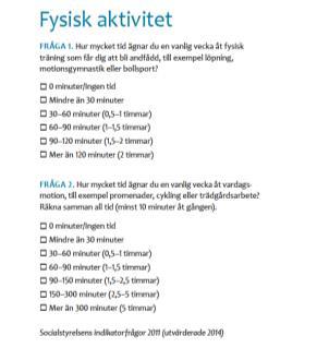 kondition, muskelstyrka och uthållighet Lika positiva effekter oavsett ålder Ekblom, Nilsson Aktivt liv 2001 Wroblewski 2011.