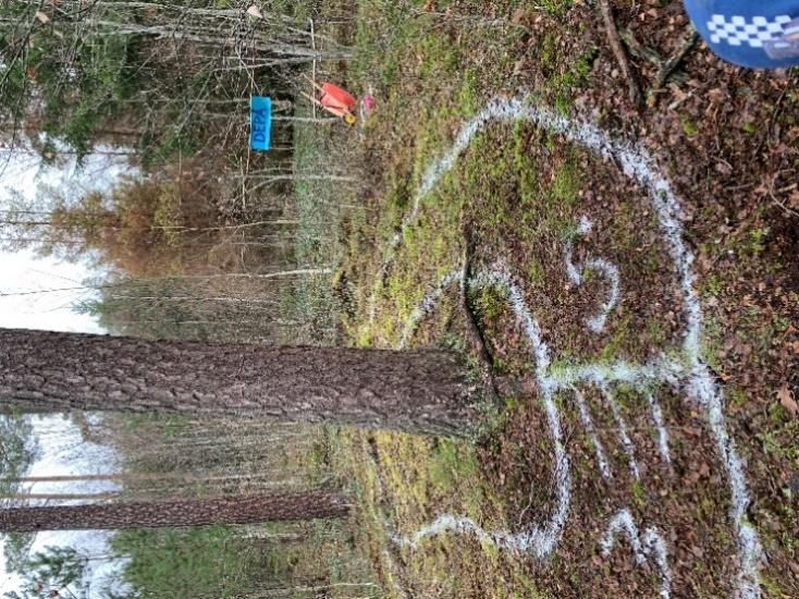 Hjälp vad stora tänder han måste ha som behöver en så stor tandpetare! Vi äter noga, och sedan ska man leta på det stället.