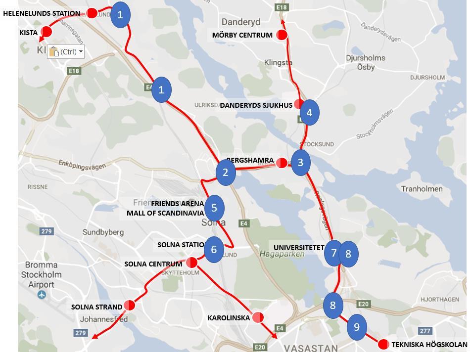 14(34) 3 Förslag till åtgärder Åtgärdsförslaget innehåller både paket med åtgärder där åtgärderna är beroende av varandra och enskilda åtgärder som kan genomföras oberoende av varandra.