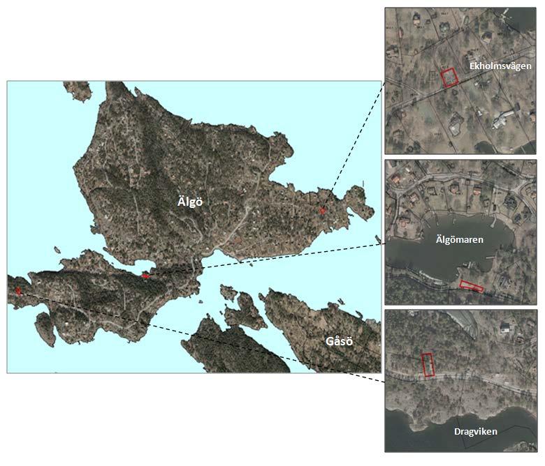 Planbeskrivning 3 (11) löst leder det samtidigt till att de allmänna parkeringsplatserna på olika delar av Älgö blir mer tillgängliga för besökare. 2.