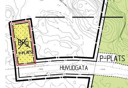 Planbeskrivning 7 (11) Tillägg till plankarta och planbestämmelser Torskholmsparkeringen på Svärdsön Ändring av del av dp 471 kartblad 5 Parkeringsytan omvandlas från kvartersmark till allmän plats.