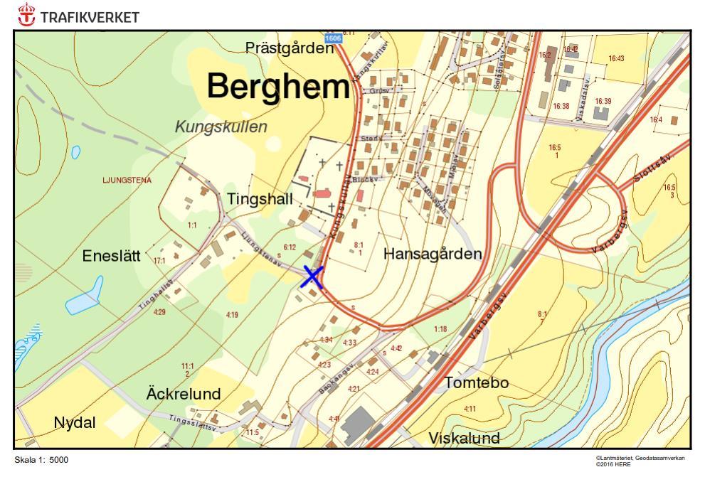 Övriga alléer och vägträd O 1606, Tingshall, BERGHEM Vägträd ID på karta 16 Vägnummer O 1606 Namn Tingshall, BERGHEM Gammalt namn och ID - Östra sidan - Norra sidan - Västra sidan 1 ask.