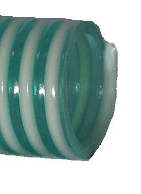 PVC-spiral. Sug- och tryckslang för vatten. SUG & PUMPSLANG ATM transparent PVC-slang med vit PVC-spiral. 40 mm A.