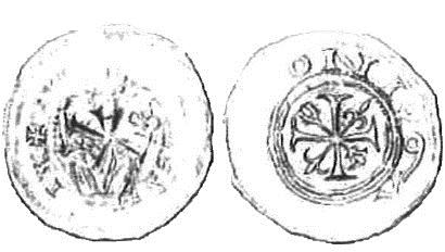 ) där den också placeras under Lothar III, vilket också stämmer överens med inskriptionen på åtsidan av myntet. Dbg 687 dateras till kung Lothar III 1125-1133.