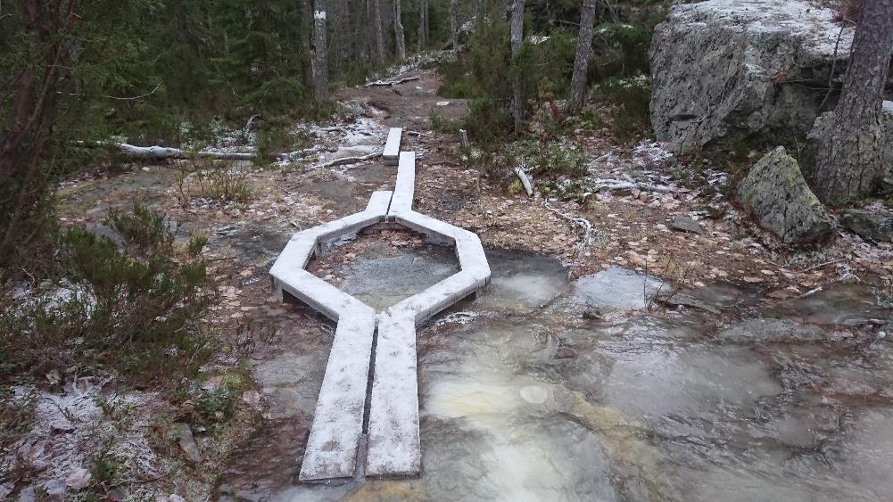 Spängerna Byggd på ett