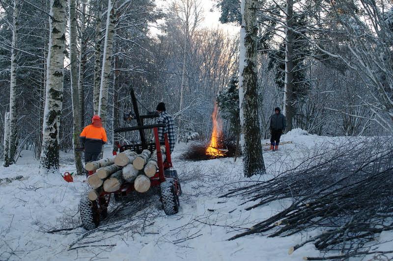 Finström: Almskogen Översyn av anläggningar utförd.