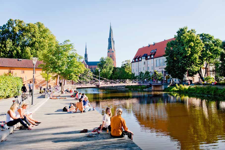 MÄNSKLIG SKALA Tillgängligt och gåvänligt Det ska vara lätt för besökare att ta sig till det som stadskärnan erbjuder.