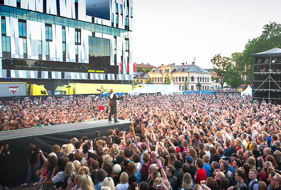 FLEXIBLA TORG Uppsalas torg fyller viktiga funktioner i stadslivet som plats för möten, handel, kultur och rekreation.