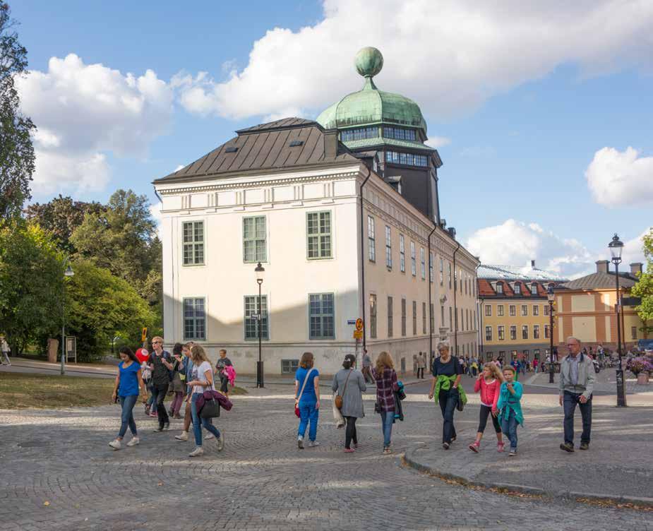 UTVECKLA KULTURSTRÅKET Kvarteren runt Uppsala slott, domkyrkan, S:t Eriks torg och delar av centrala årummet är betydelsefulla för Uppsalas identitet, historia och varumärke.