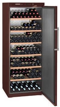 Fristående förvaringsskåp 75 70 70 WKt 6451 GrandCru WKt 5552 GrandCru WKes 4552 GrandCru Relativ energiförbrukning: n Energiförbrukning år / dygn: 118 / 0,323 kwh Max.