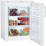 Fristående Table-Top frysskåp 60 60 60 GNP 1066 Premium GP 1486 Premium GPesf 1476 Premium Relativ energiförbrukning: n ¹ Energiförbrukning år / dygn: 150 / 0,409 kwh ¹ Volym, netto totalt: 91 l