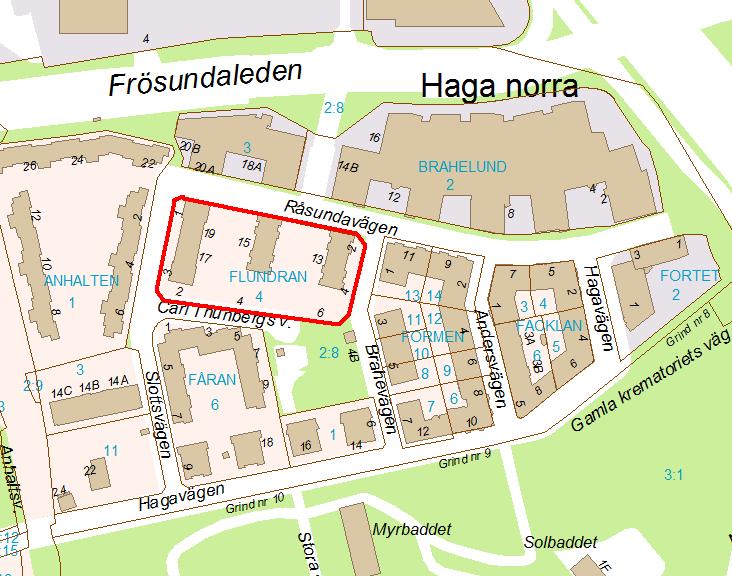 2 (8) Planområdet avgränsat i rött Behovsbedömning När nya detaljplaner upprättas ska kommunen alltid ta ställning till om en miljöbedömning för planen behövs eller inte, en så kallad behovsbedömning.