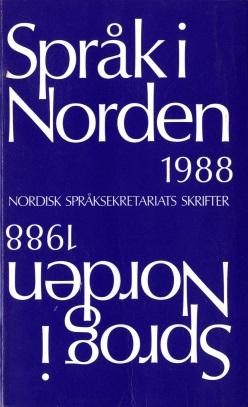 Sprog i Norden Titel: Forfatter: Kilde: URL: Finsk språkvård i Finland i dag Osmo Ikola Sprog i Norden, 1988, s. 17-20 http://ojs.statsbiblioteket.dk/index.