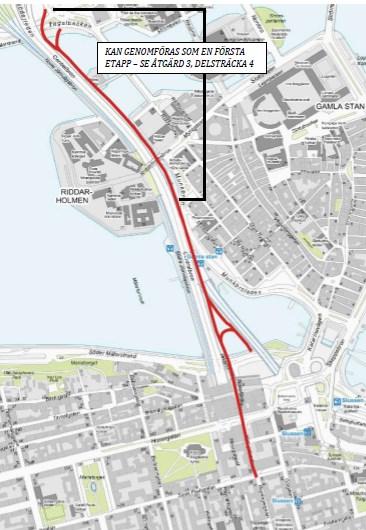 Sida 23 (28) Övriga idéer En idé om en ny brokoppling för gång- och cykeltrafiken som sträcker sig från korsningen Repslagargatan/Sankt Paulsgatan och vidare norrut på bro över Hornsgatan, via