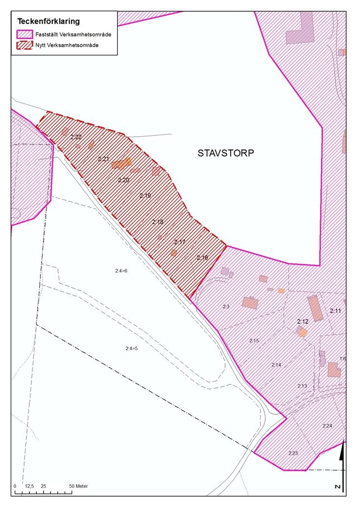 BESLUTSUNDERLAG 6 (13) Lista på fastigheter som ingår i nytt verksamhetsområde för vatten och spillvatten redovisas i bilaga 1. 1.1.3 Stavstorp En privat exploatering som är detaljplanelagt område (Stavstorp 2:1, antagen 2008).