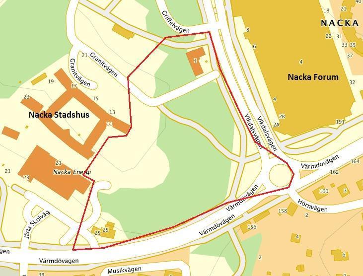 1 Sammanfattning PM:et beskriver huvudsakliga resultat från den geologiska undersökningen vid Nacka stadshus och resultaten av bergmekaniska 2-dimensionella beräkningar med UDEC.