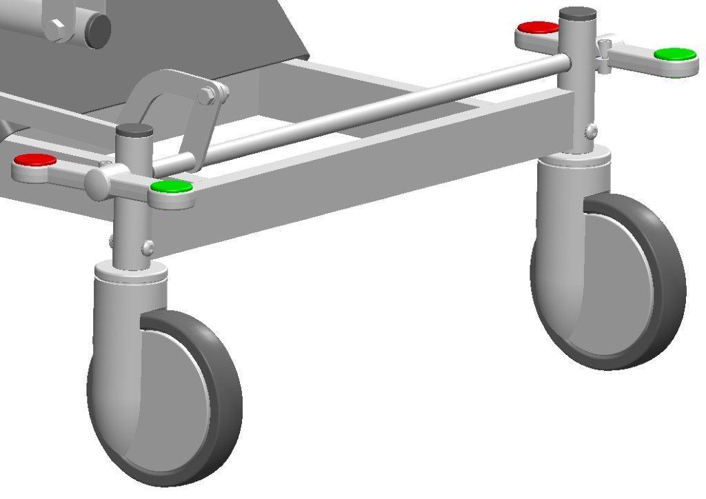 2.2 Hjulens funktion Bårtransportunderrede Underhåll &