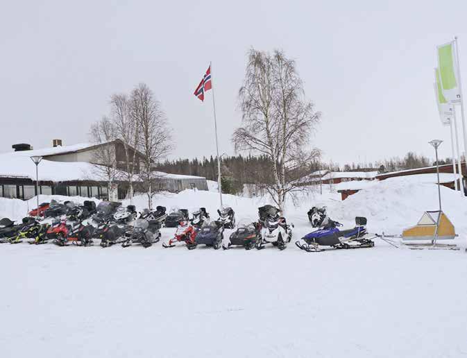 Att kanalisera friåkningen till särskilda zoner är positivt, säger han. Ohredahke sameby i Frostviken är en av Sveriges totalt 51 samebyar.