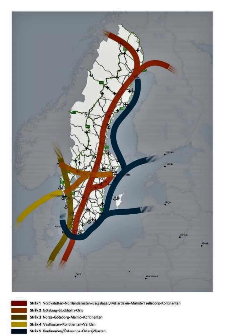 .vav [T] KARLSKRONA ~KOMMUN Gdynia Karlskrona och vidare mot Göteborg genom att låta riksväg 27 och Kust till kustbanan (Baltic-Link) ingå i TEN-T.