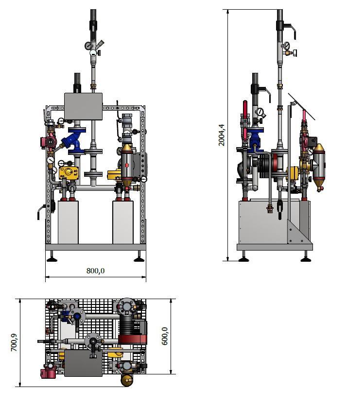 UTFÖRANDE Fjärrvärmecentral METRO MATILDA V2-R2 D Matilda är ett modulbaserat system som kan anpassas