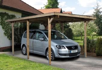 Carport för en bil