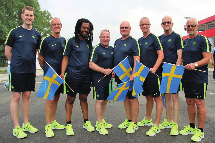 ansson, ch INTERNATIONELLA TÄVLINGAR Internationellt Sverige tog en silvermedalj i Deaflympics 2017 genom Theodor Thor i spjut.