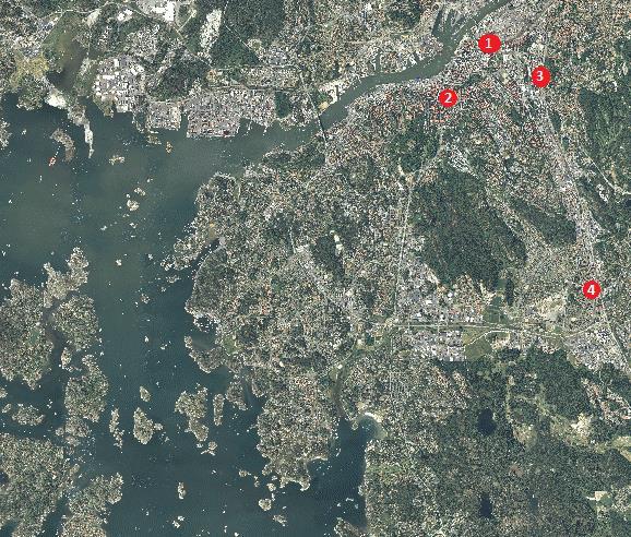 Karta över mätplatser där kontinuerliga mätningar genomförs Mätmetodik För detaljerad information om mätmetodik se Kvalitetssäkringsprogram från Göteborgs Stad.