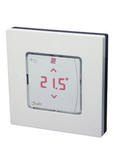 Elektrisk anslutning (för 24 V termostater). Samtidig användning av trådbundna och trådlösa termostater i ett system.