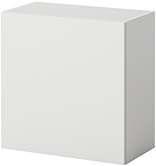 KNOXHULT kök 3164:- Här med vita luckor/lådfronter, bänkskiva i ekmönstrad laminat, GUBBARP