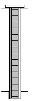 Figur 10. Stålrör + betong (Pålkommissionen, 20