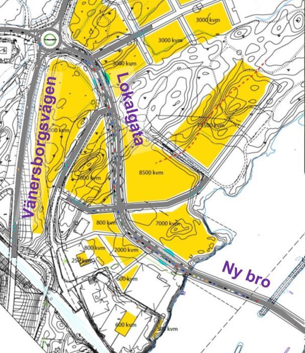 8. Köer på den nya lokalgatan genom Vårvik i samband med broöppning växer bort mot Vänersborgsvägen och riskerar hindra trafik som reser i nord-sydlig riktning på Vänersborgsvägen. 9.