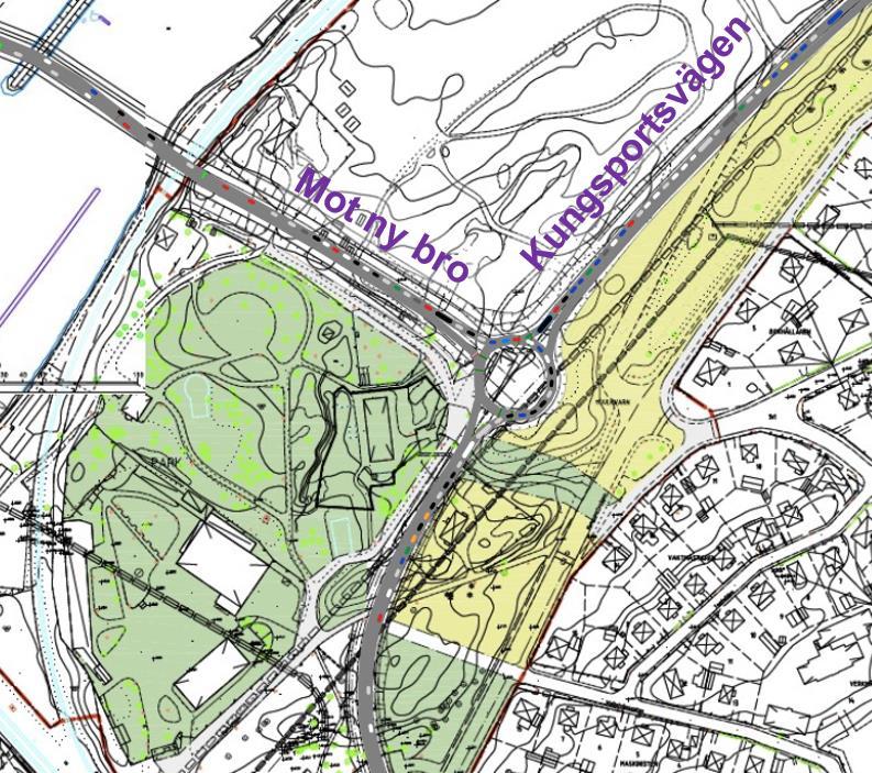 Analys Resultaten visar att köer främst uppstår i korsningen mellan Kungsportsvägen och anslutningen mot den nya bron. I samband med broöppning växer köerna bak genom korsningen (se Figur 13).